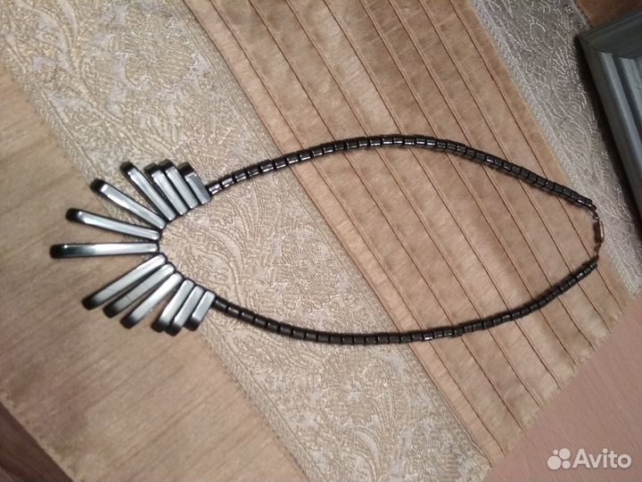 Ожерелье (бусы) из гематита СССР