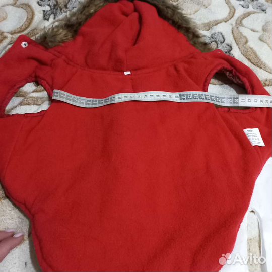 Жилетка для собаки теплая