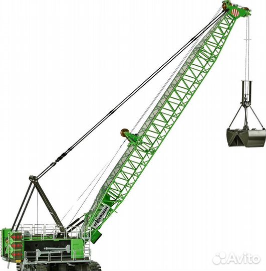 1/50 кран Sennebogen 6140 перегружатель экскаватор