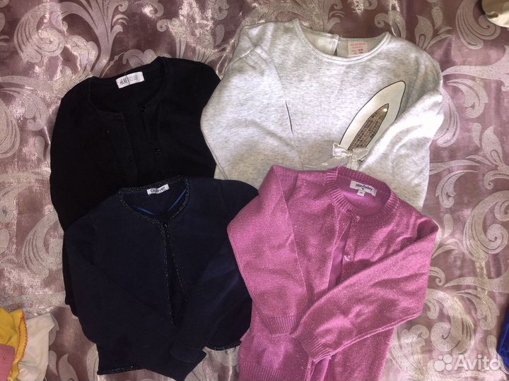 Вещи на девочку 4/5 лет пакетом
