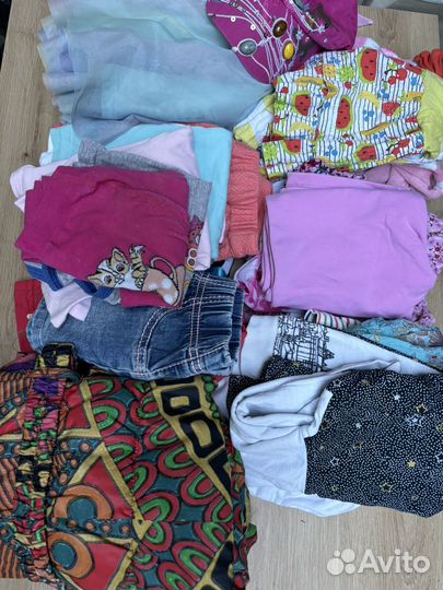 Пакет вещей для девочки на 2-4 года