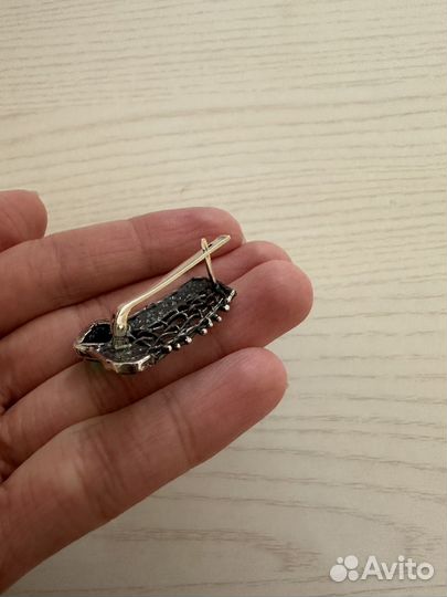 Серебряные серьги