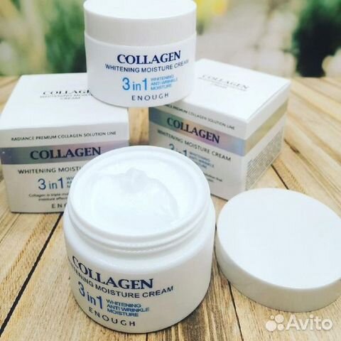 Enough / Увлажняющий крем для лица с коллагеном 3в