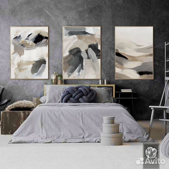 Картина-Мелодия гармонии Триптих