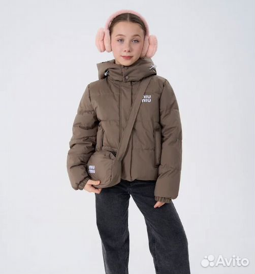 Демисезонная куртка для девочки, 158