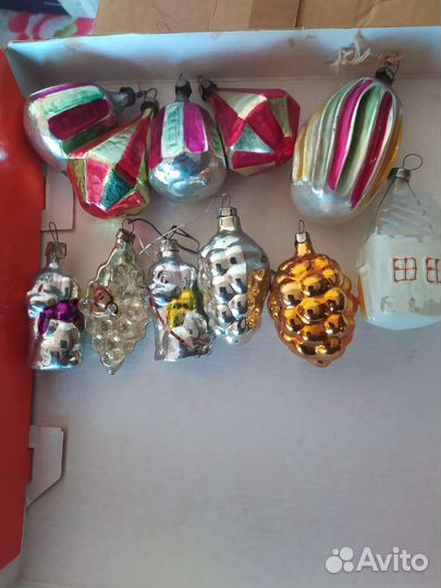 Елочные игрушки СССР цена за единицу