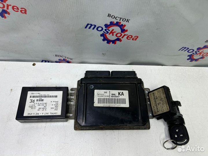 Блок управления двигателем Chevrolet Lacetti F14D3