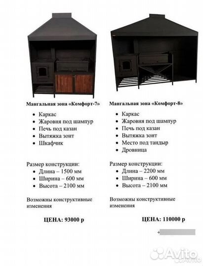Мангальная зона Комфорт - 8