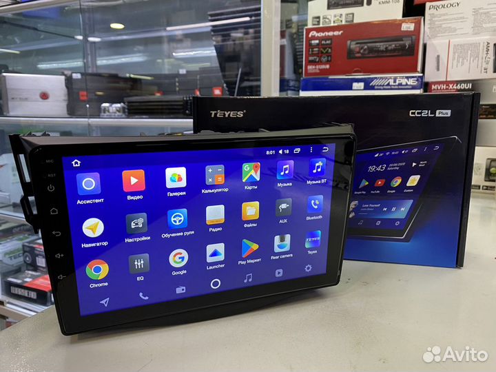 Магнитола Teyes CC2L Plus 1-16 Toyota Rav4