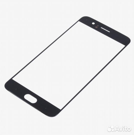 Стекло под переклейку для OnePlus 5 черное