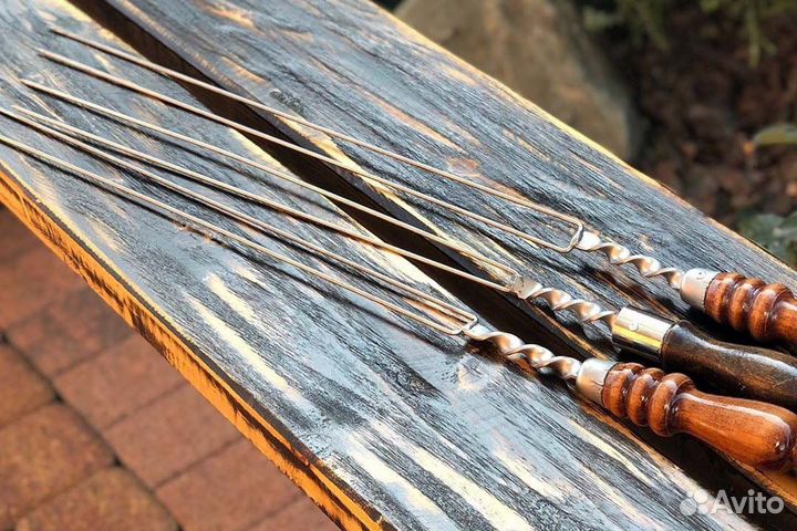 Шампур для грибов и овощей 50 см