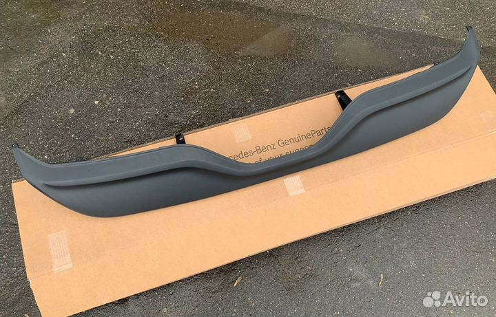 Юбка, накладка заднего бампера W176