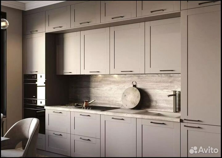 Кухня угловая с подсветкой