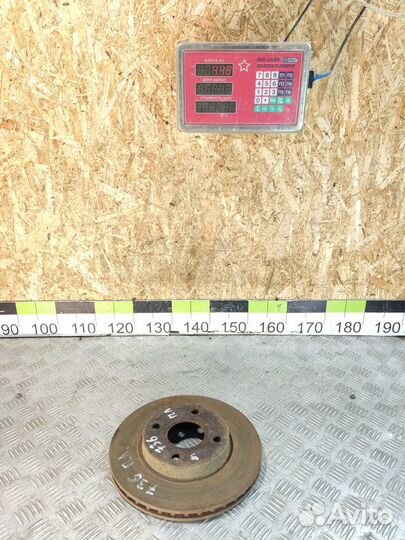 Диск тормозной передний Ford Fiesta 2001-2008