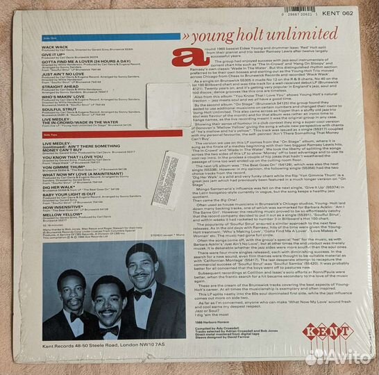 Wack Wack Young - Holt Unlimited LP