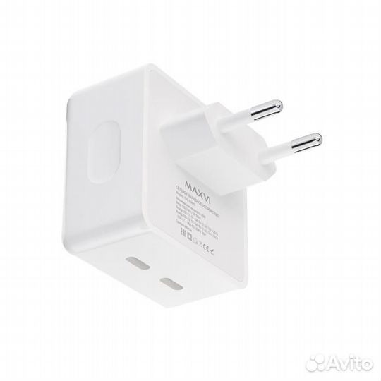 Сзу Maxvi CHL-604PD 40W, 6A, QC 3.0, 2xUSB-C, whi