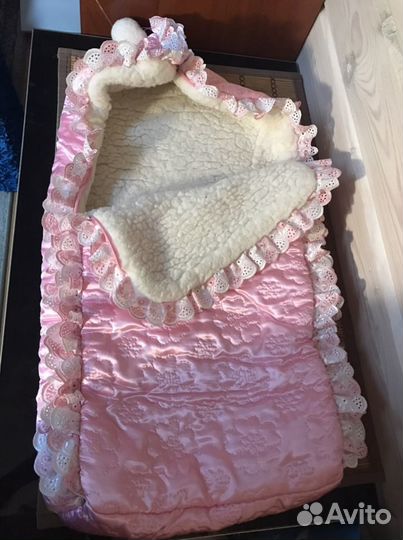 Зимний конверт в коляску