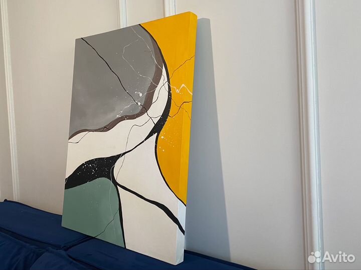 Картина абстракция 60х80 см