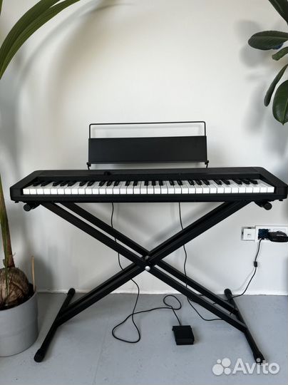 Цифровое пианино на гарантии casio ct-s1 bk