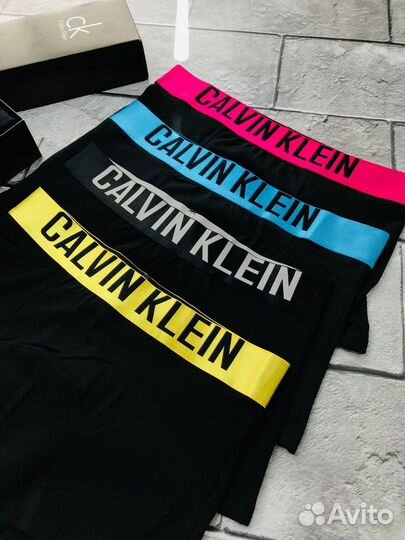 Трусы мужские боксеры calvin klein хлопок арт.594