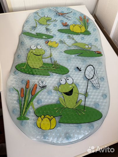 Подставка ступенька детская и коврик для купания