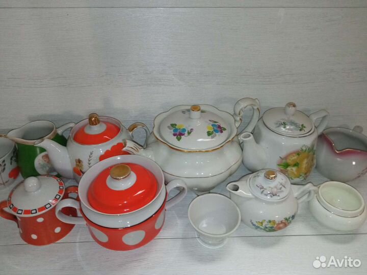 Посуда фарфор, керамика Кузнецов, Вербилки и др