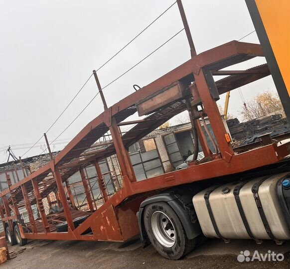 Полуприцеп бортовой Русский прицеп 9456-0000010, 2008