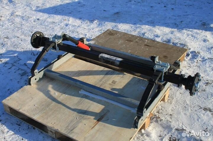 Ось к прицепу 817701.016-05 в сборе 1300кг