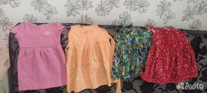 Вещи пакетом на девочку 2-3 года