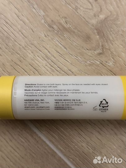 Dr Jart ceramidin cream mist