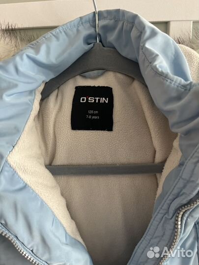 Пуховик для девочки 128 134