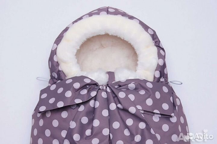 Конверт на выписку и прогулок зимний