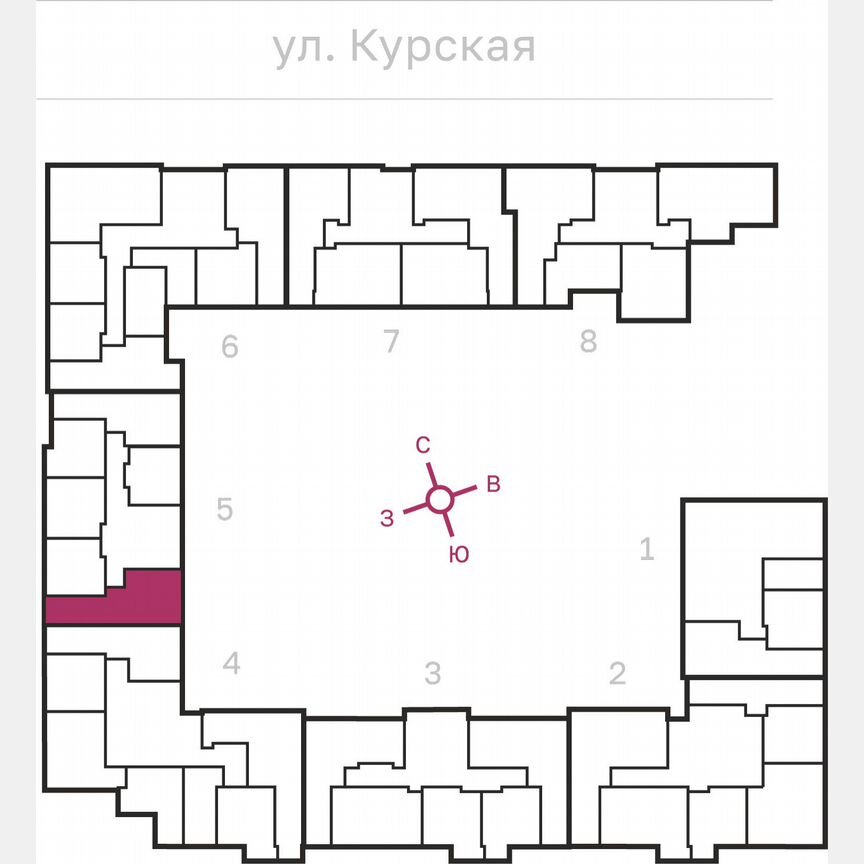 2-к. квартира, 63,9 м², 3/10 эт.