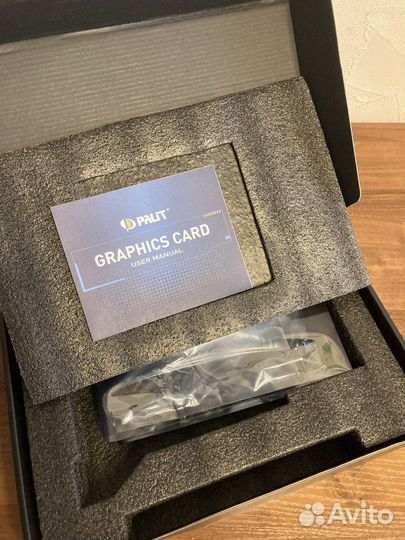 Коробка от Palit GTX 1660 Super Gaming Pro