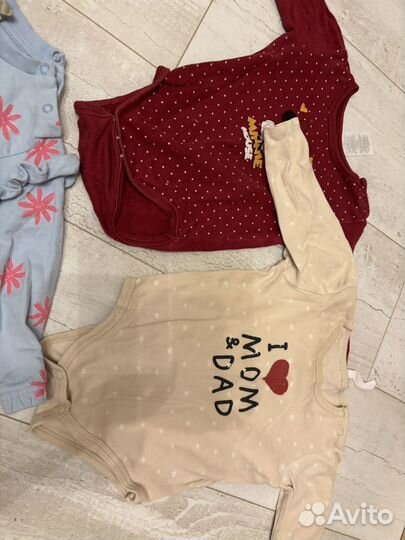 Детские вещи пакетом на девочку 74