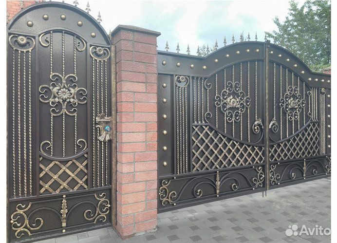 Кованые ворота