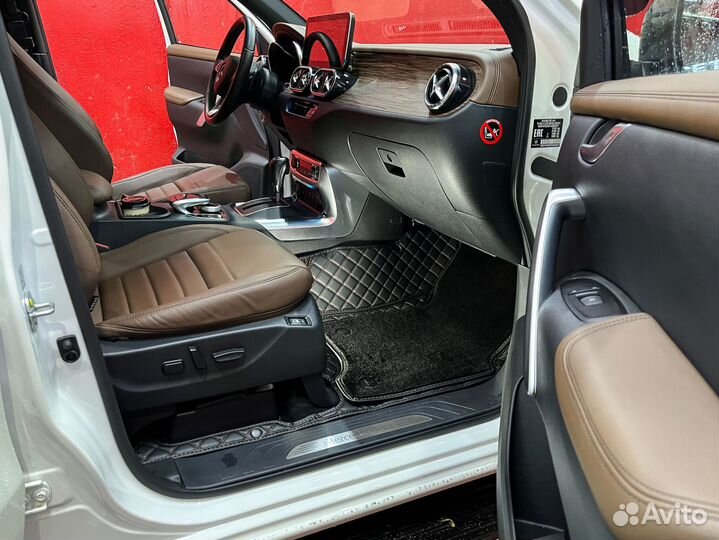 3D коврик из экокожи Mercedes-Benz