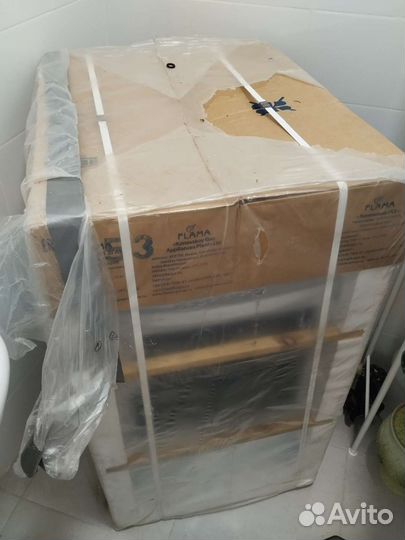 Плита Flama 1402 эл-ская на 4 конфорки с духовкой