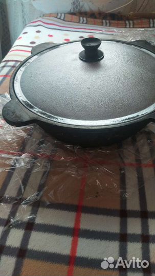 Казан чугунный узбекский
