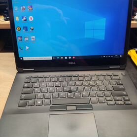 Ноутбук dell 14" сенсорный экран 2К i7-6600/8/256