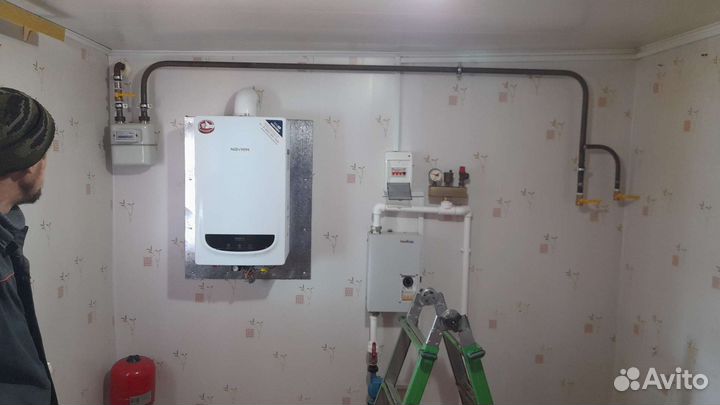 Монтаж отопления,водопровод,канализация