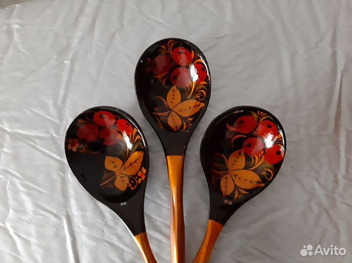 Набор посуды хохлома