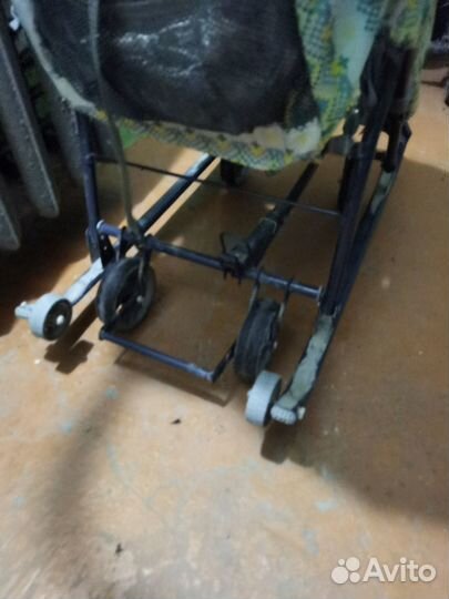 Детские санки коляска