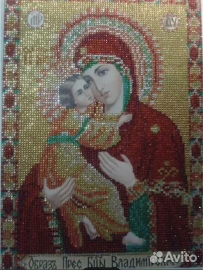 Икона Богородица с младенцем