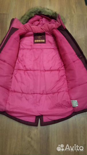 Парка, пуховик на девочку подростка