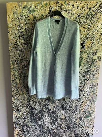Кардиган голубой j crew, М, мохер