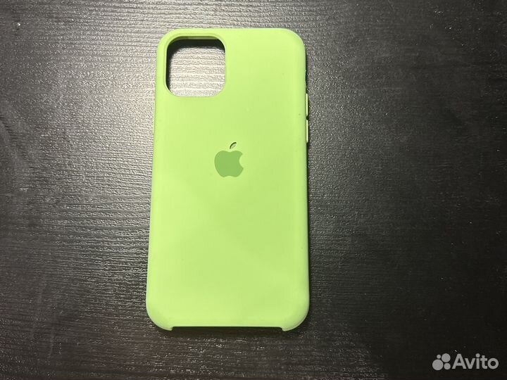 Салатовый чехол на 11 iPhone