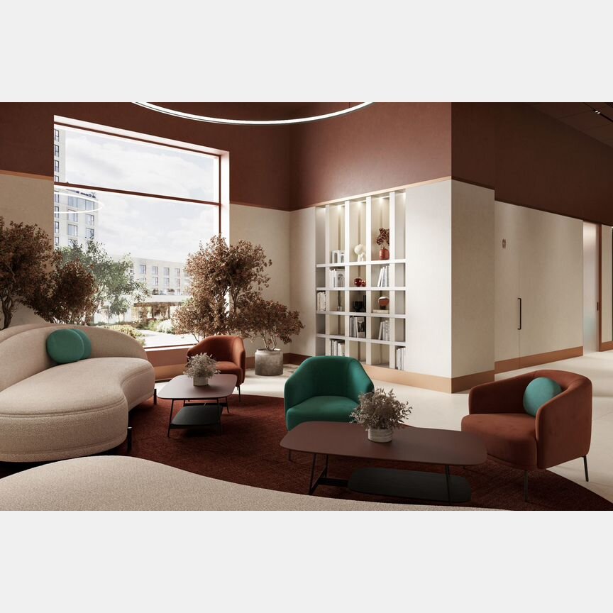 3-к. квартира, 95,7 м², 12/27 эт.