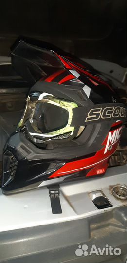 Мото шлем