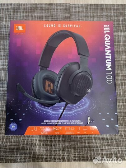Наушники jbl quantum 100